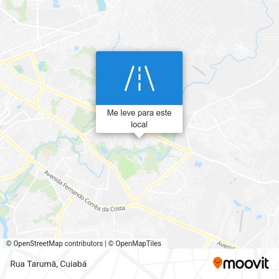 Rua Tarumâ mapa