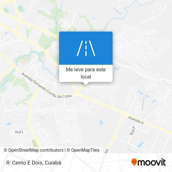 R: Cento E Dois mapa