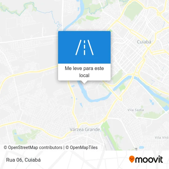 Rua 06 mapa