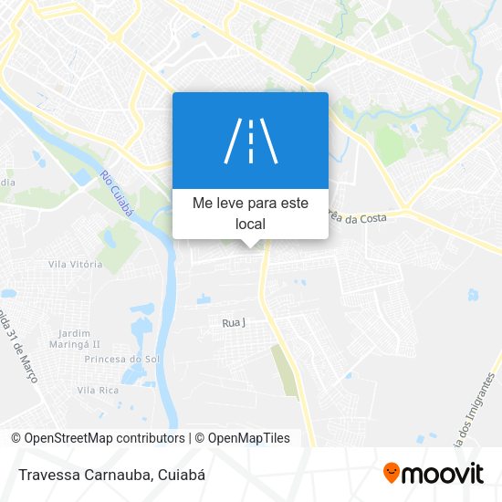Travessa Carnauba mapa