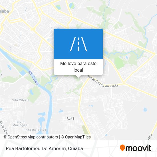 Rua Bartolomeu De Amorim mapa