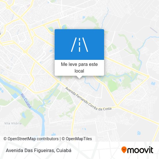Avenida Das Figueiras mapa