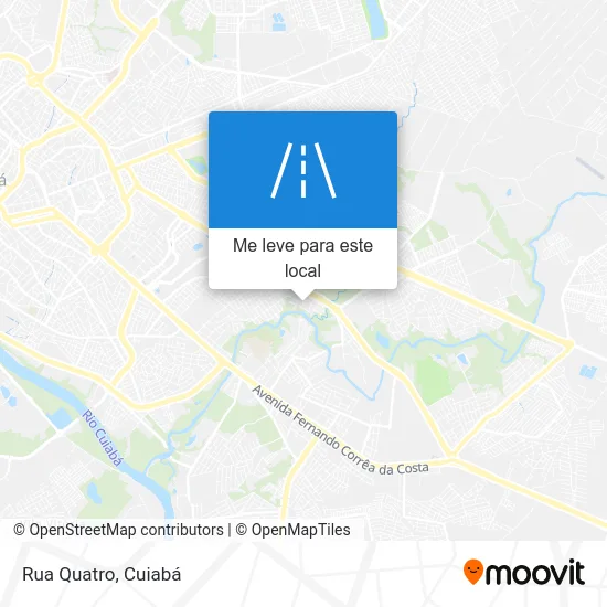 Rua Quatro mapa