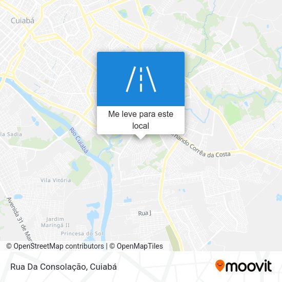 Rua Da Consolação mapa