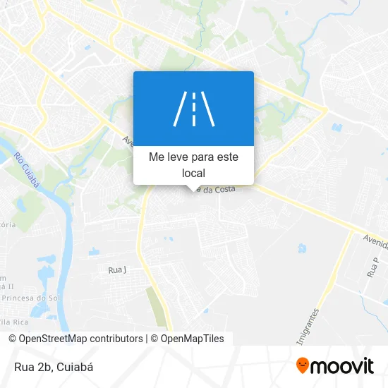 Rua 2b mapa