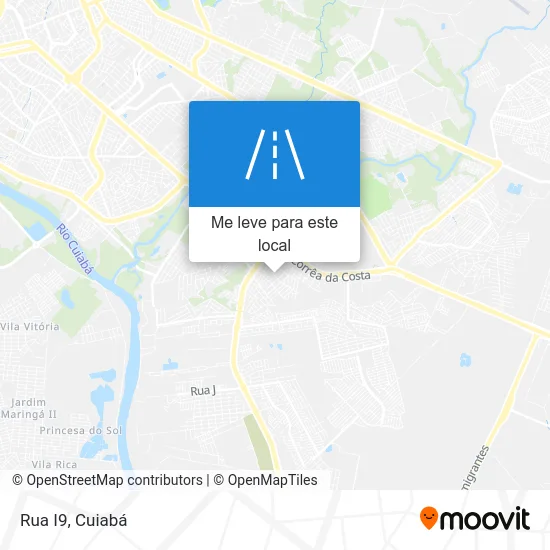 Rua I9 mapa