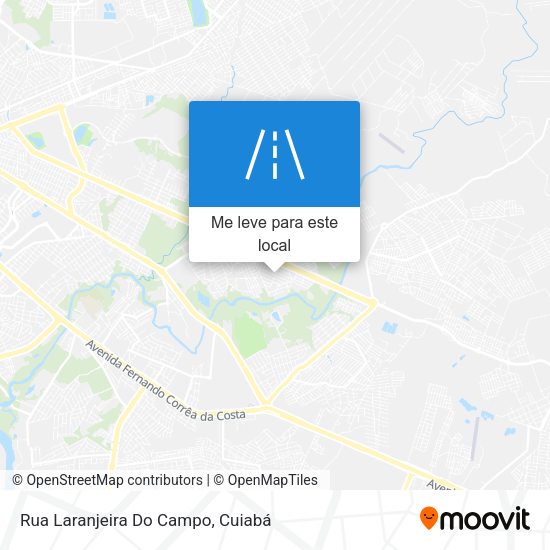 Rua Laranjeira Do Campo mapa