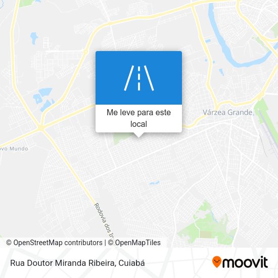 Rua Doutor Miranda Ribeira mapa