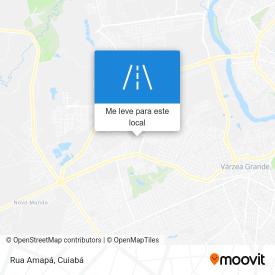 Rua Amapá mapa