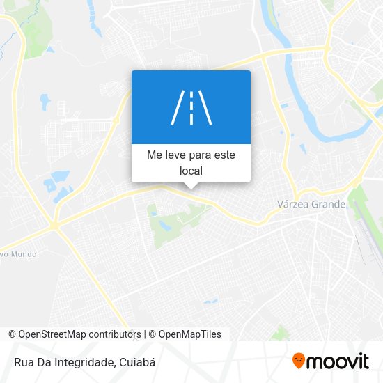 Rua Da Integridade mapa