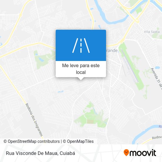 Rua Visconde De Maua mapa