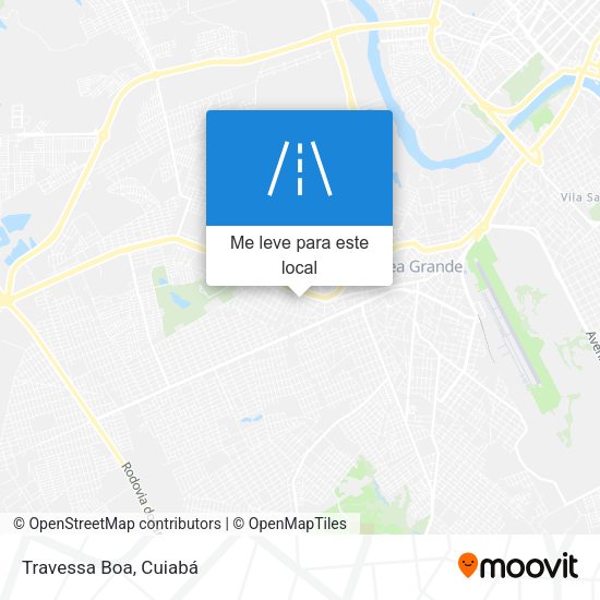 Travessa Boa mapa