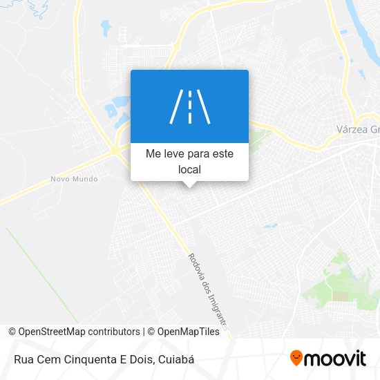 Rua Cem Cinquenta E Dois mapa