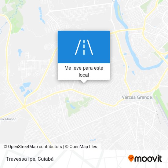 Travessa Ipe mapa