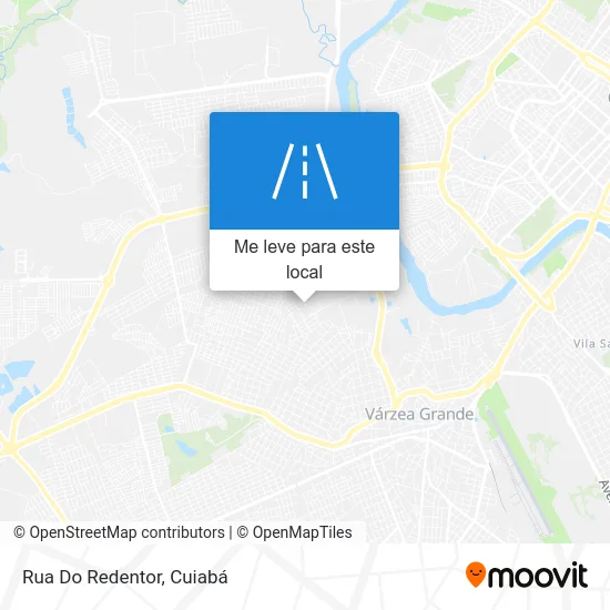 Rua Do Redentor mapa