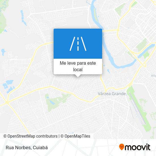 Rua Norbes mapa
