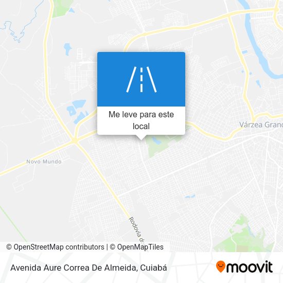 Avenida Aure Correa De Almeida mapa