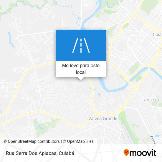 Rua Serra Dos Apiacas mapa
