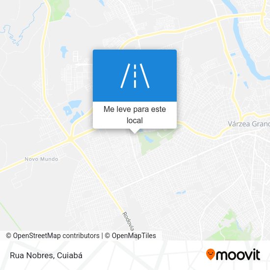 Rua Nobres mapa