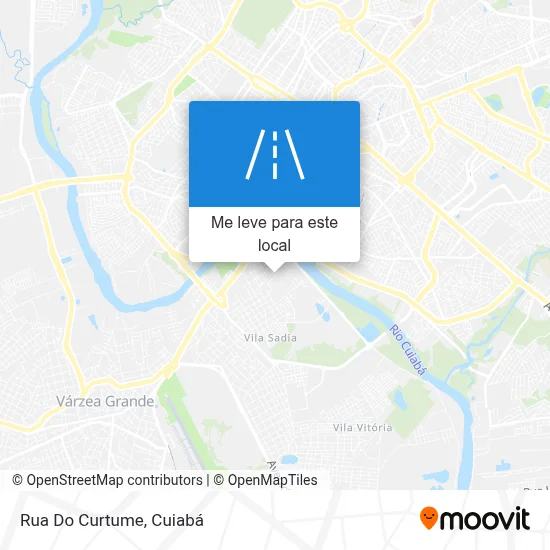 Rua Do Curtume mapa