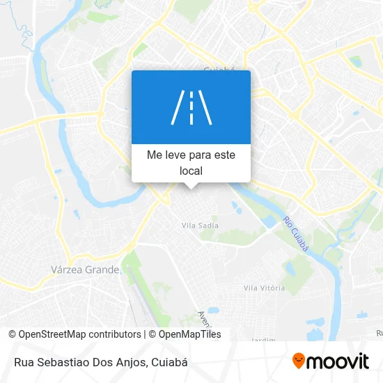 Rua Sebastiao Dos Anjos mapa