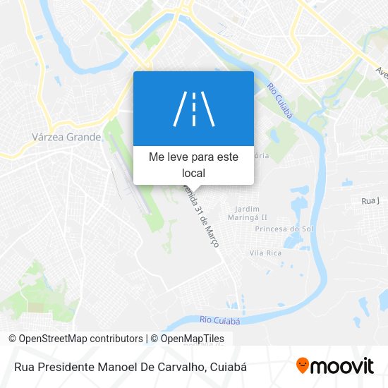 Rua Presidente Manoel De Carvalho mapa