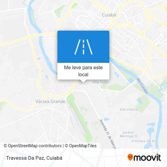 Travessa Da Paz mapa