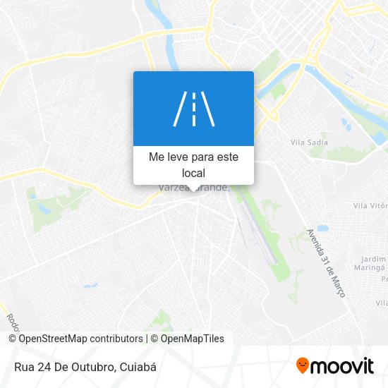 Rua 24 De Outubro mapa