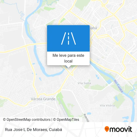 Rua Jose L De Moraes mapa