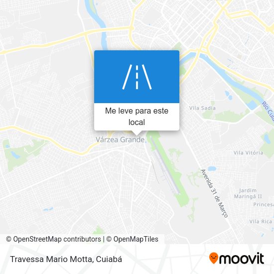 Travessa Mario Motta mapa
