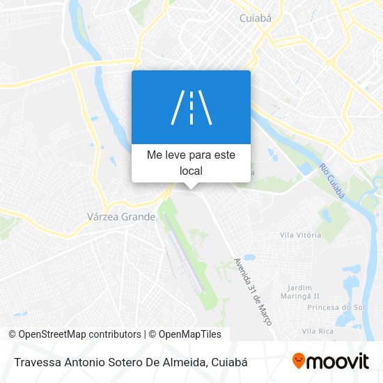 Travessa Antonio Sotero De Almeida mapa