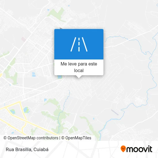 Rua Brasilia mapa