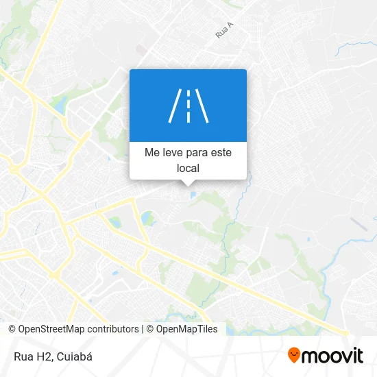 Rua H2 mapa