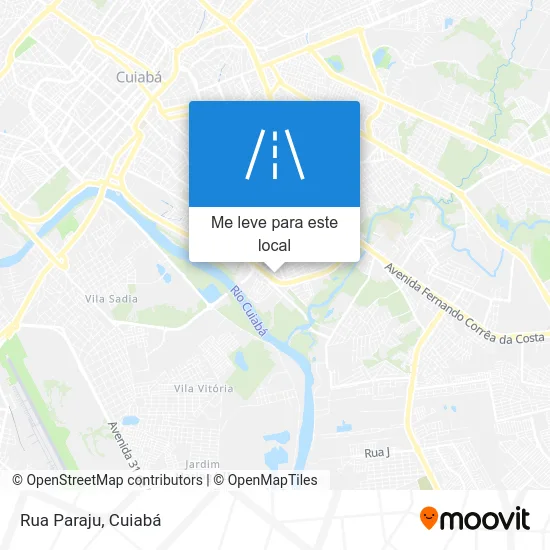 Rua Paraju mapa