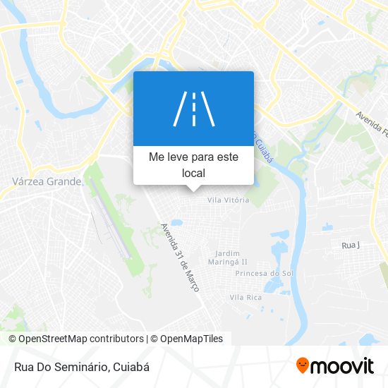 Rua Do Seminário mapa