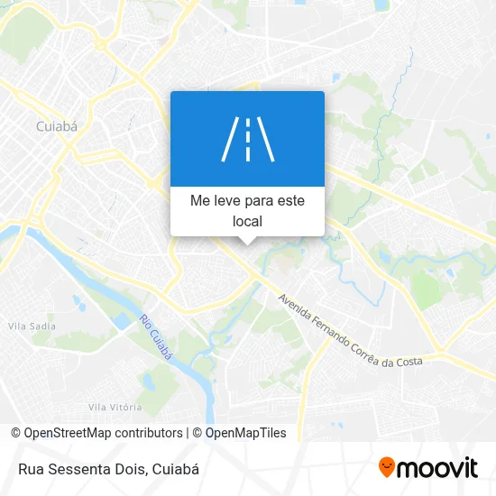 Rua Sessenta Dois mapa