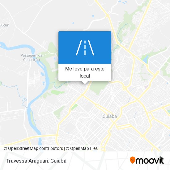 Travessa Araguari mapa