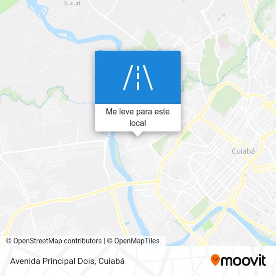 Avenida Principal Dois mapa