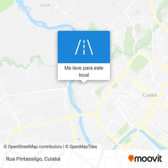 Rua Pintassilgo mapa