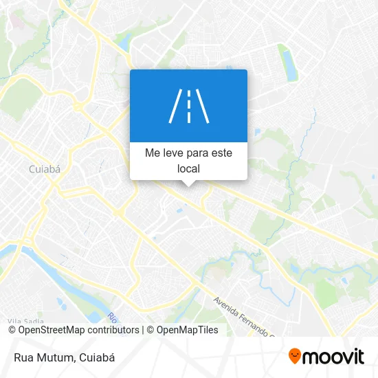 Rua Mutum mapa