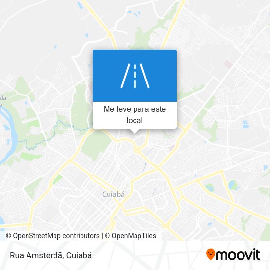 Rua Amsterdã mapa
