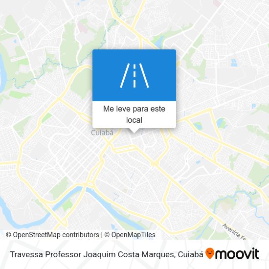 Travessa Professor Joaquim Costa Marques mapa