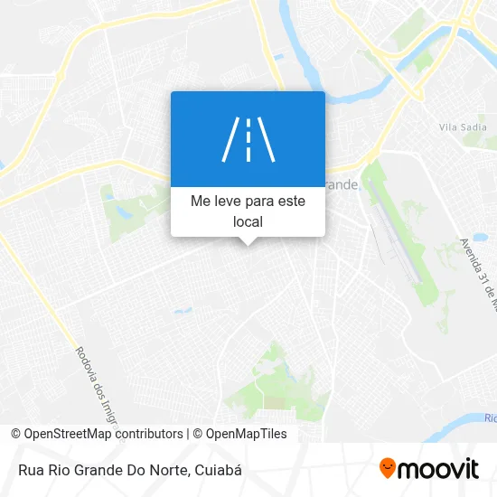 Rua Rio Grande Do Norte mapa