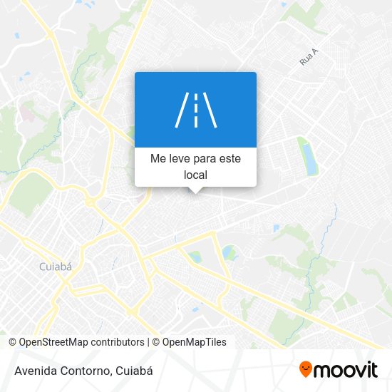 Avenida Contorno mapa