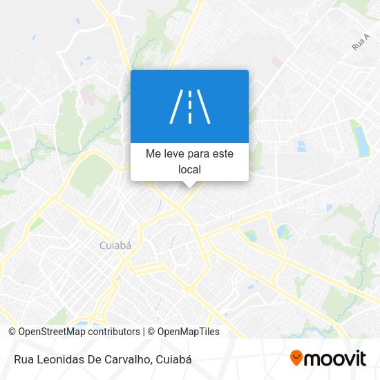 Rua Leonidas De Carvalho mapa