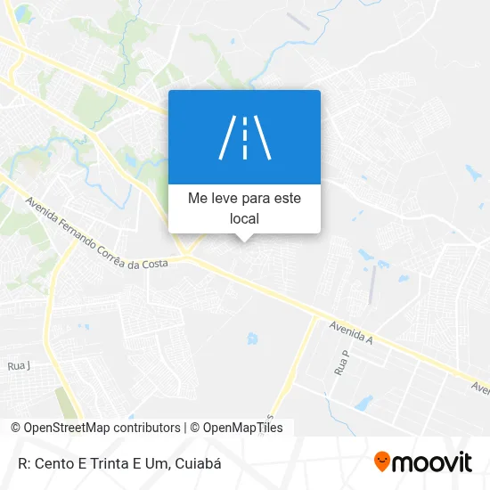 R: Cento E Trinta E Um mapa