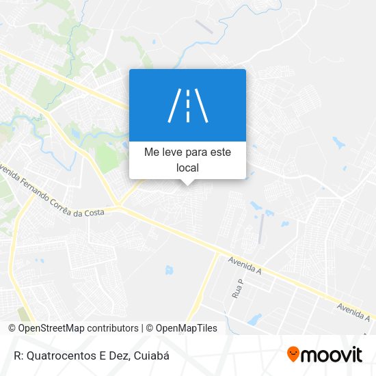 R: Quatrocentos E Dez mapa