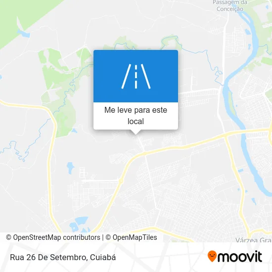 Rua 26 De Setembro mapa