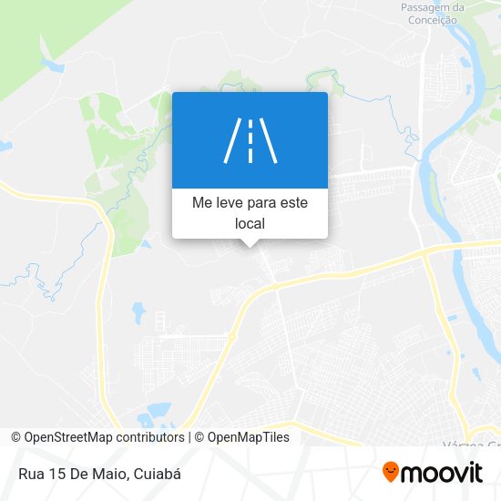 Rua 15 De Maio mapa
