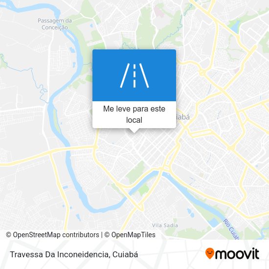 Travessa Da Inconeidencia mapa